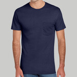Dri Power ® 50/50 Cotton/Poly Pocket T Shirt