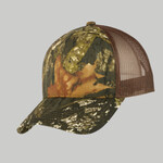 Structured Camouflage Mesh Back Cap