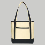 Medium Cotton Canvas Tote