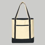 Large Cotton Canvas Tote